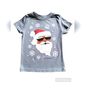 "Holiday Sweater" Cool Santa size 2t